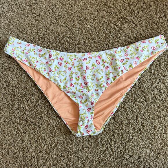 J. Crew NWT Curved Waist Cheeky Floral Plus Bikini Bottom Size 3X - Picture 3 of 8